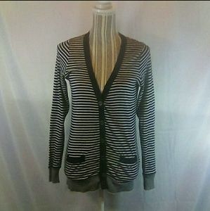 Striped cardigan